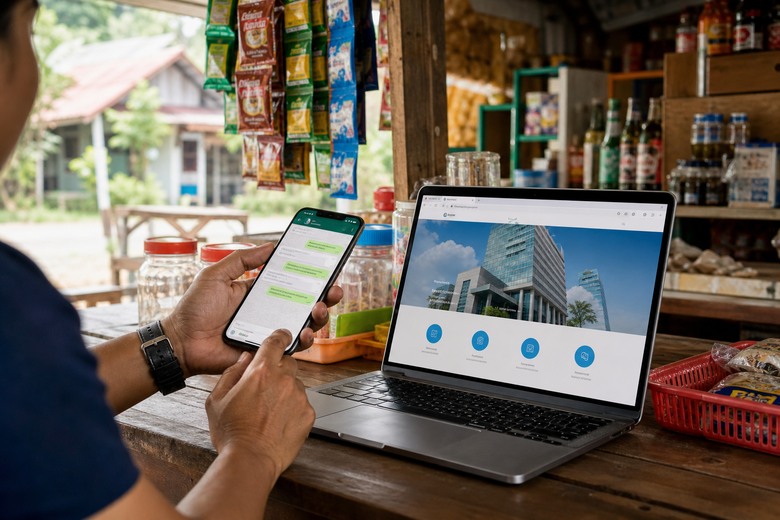 Website + WhatsApp Business: Kombinasi yang Sering Lebih Laku daripada Aplikasi