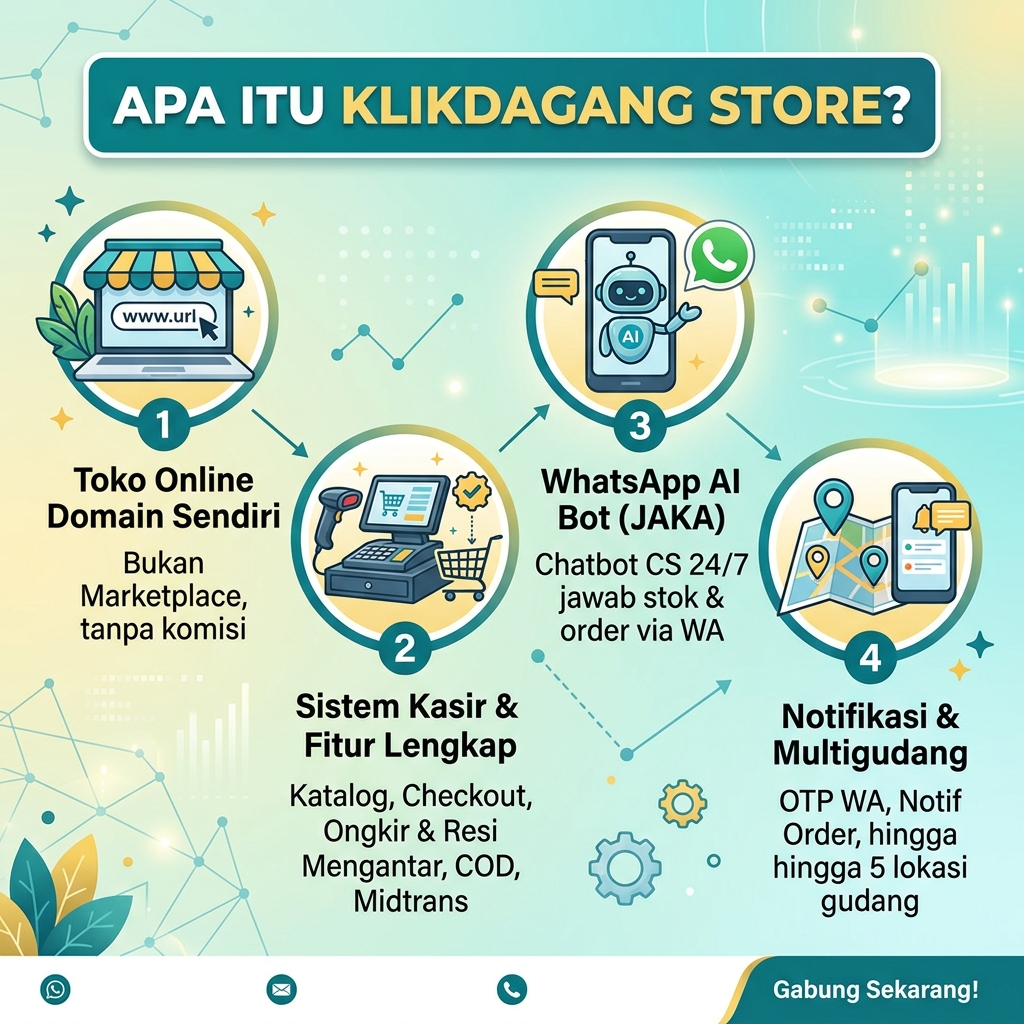 Apliaksi bikin toko online sendiri di VPS Fitur Lengkap