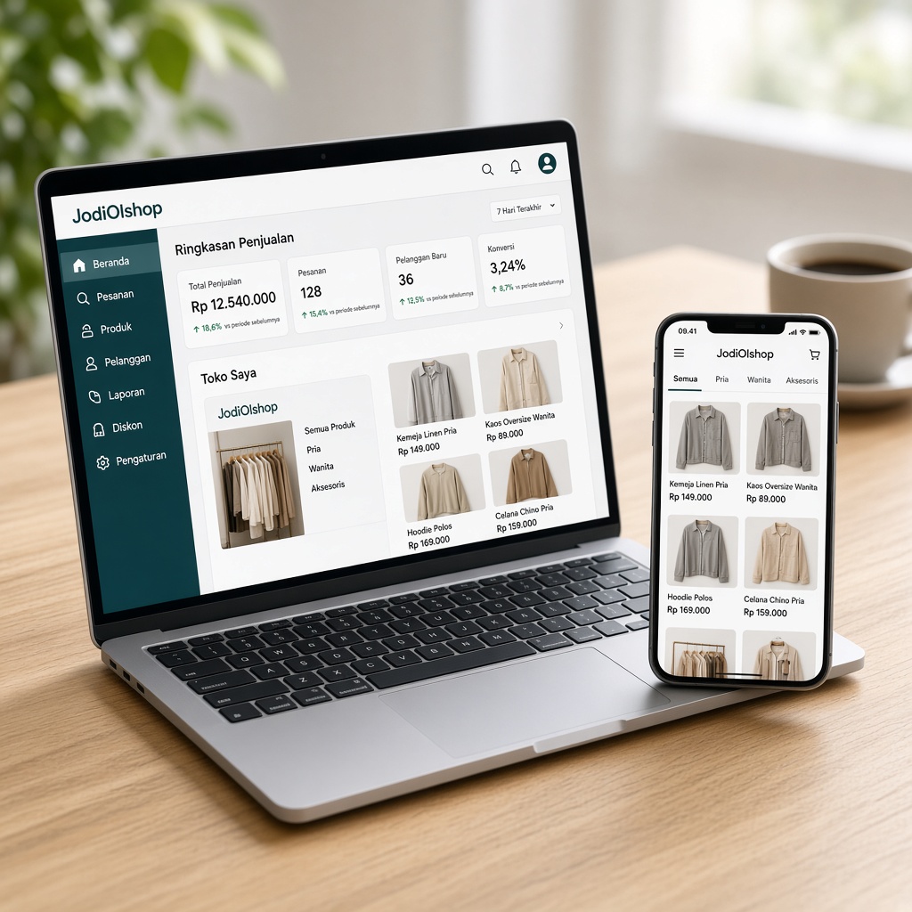 JodiOlshop — software toko online